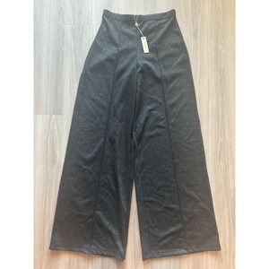Max Studio London Pinkstuck Wide Leg Gray/Black size‎ small